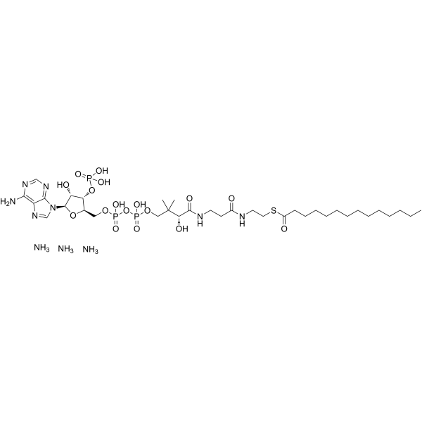 Myristoyl coenzyme A triammonium 799812-85-4